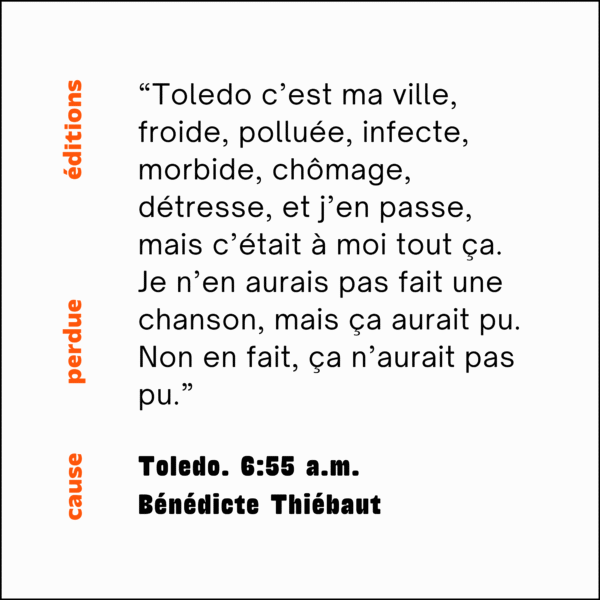 Tolédo, 6:55a.m. par Bénédicte Thiébaut – Image 4
