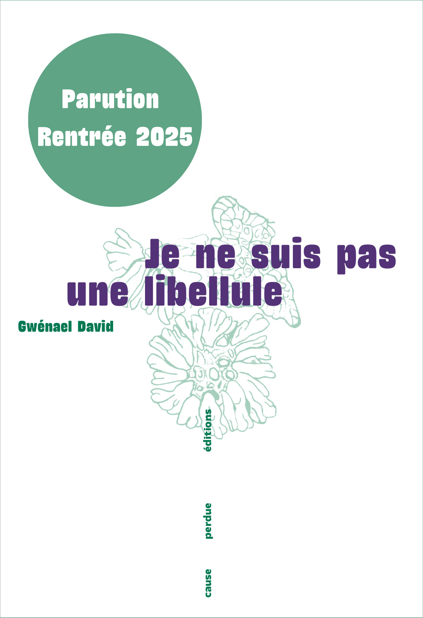 couverture livre libellule